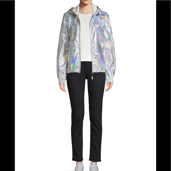 Hunter Silver Iridescent Women's Jacket - Picture 7 of 10